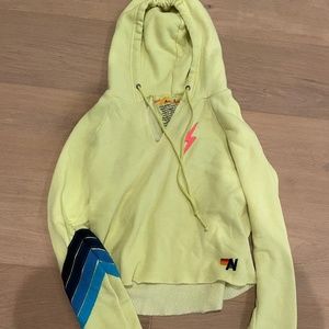 COPY - Aviator Nation Neon Yellow Sweatshirt